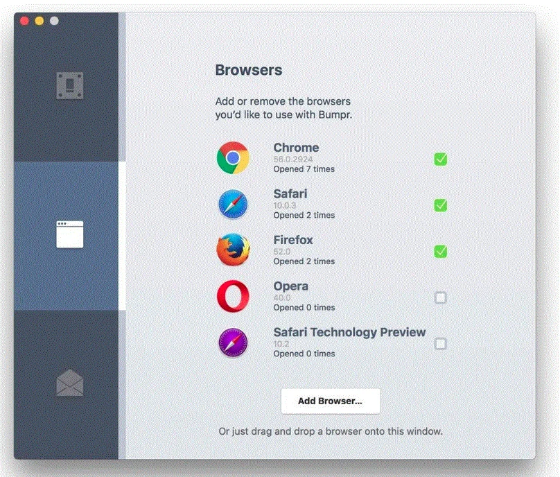 Bumpr 1.4.0 portable for macOS
