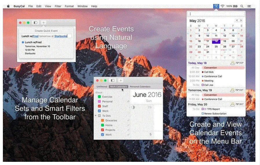 BusyCal 2024.4.1 portable for macOS