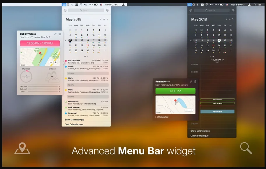 Calendarique 4.1 portable for macOS 1