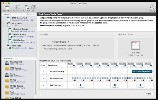 Carbon Copy Cloner 6.1.1 (7323) portable for macOS 1