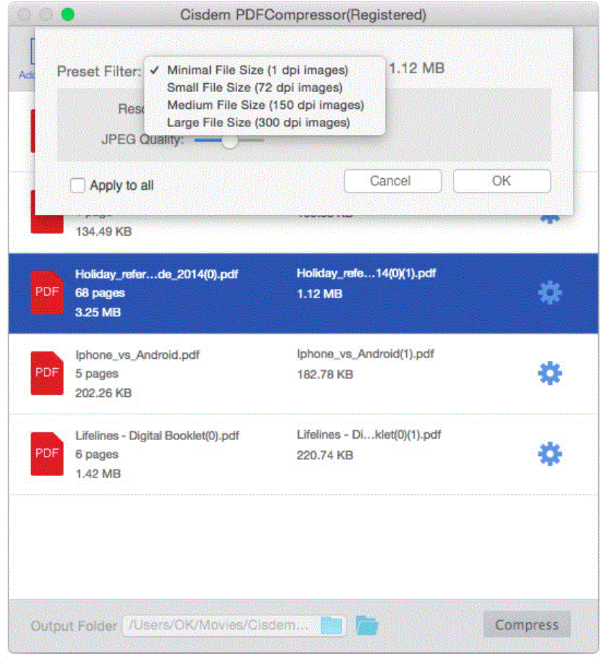 Cisdem PDF Compressor 5.3.0 Portable for macOS