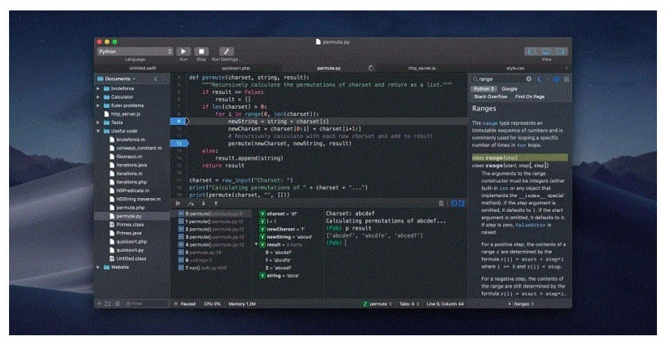 CodeRunner 4.4.1 portable for macOS