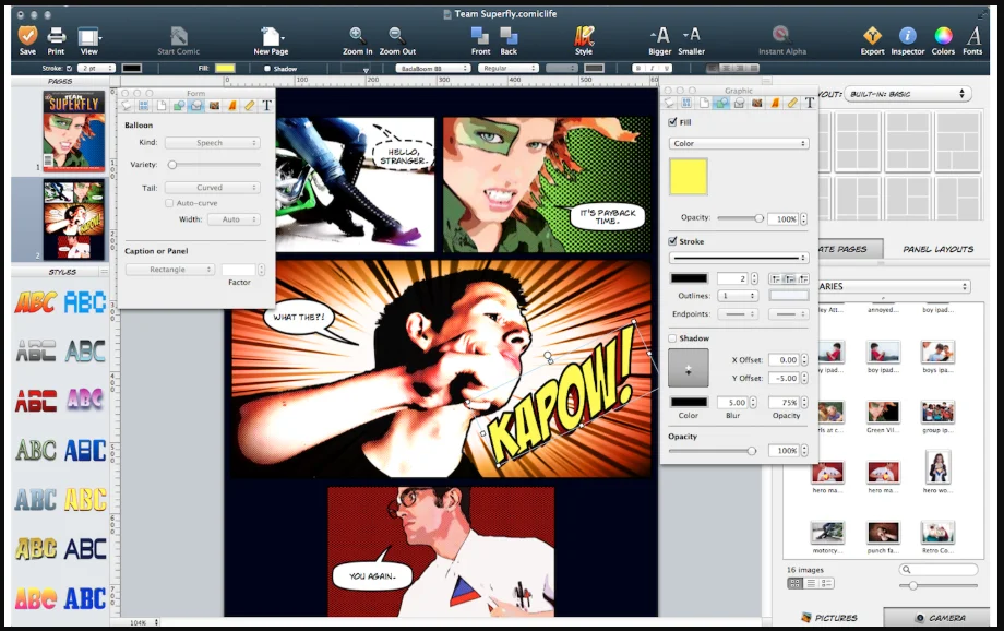 Comic Life 3.5.24 portable for macOS 1