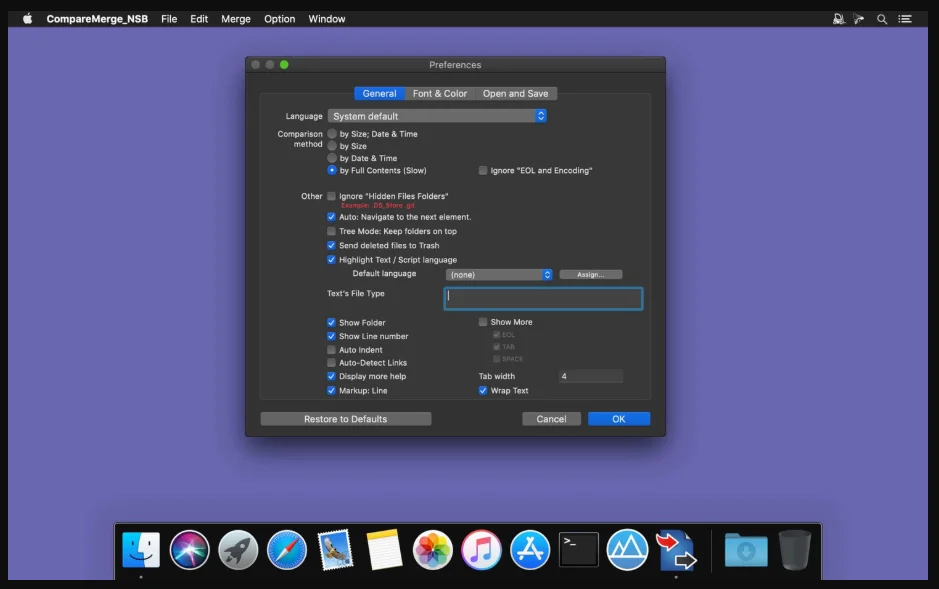 CompareMerge 2.13 portable for macOS 1