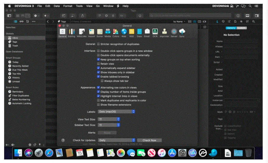 DEVONthink Pro Office/Server 3.9.1 portable for macOS