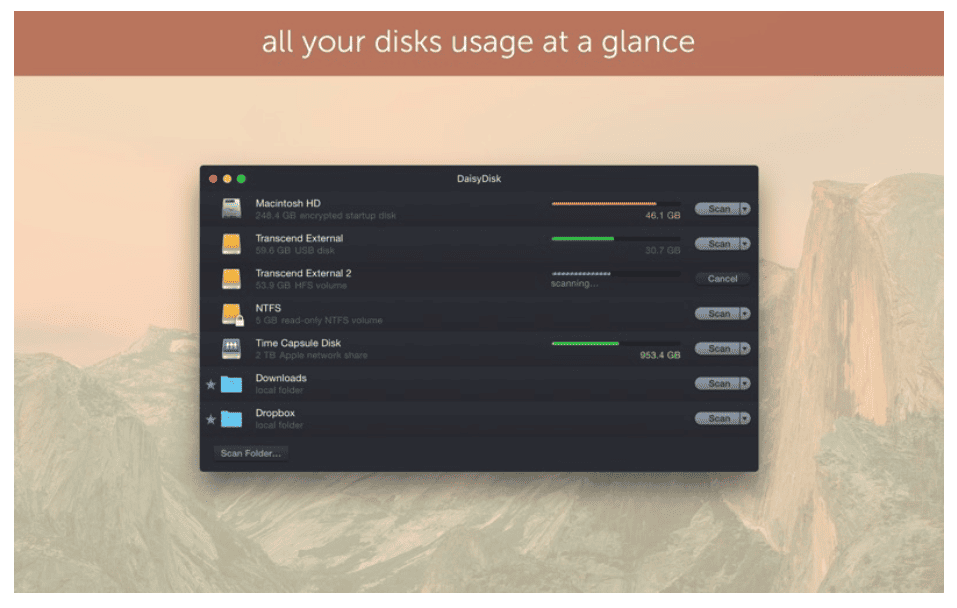 DaisyDisk 4.33.1 portable for macOS