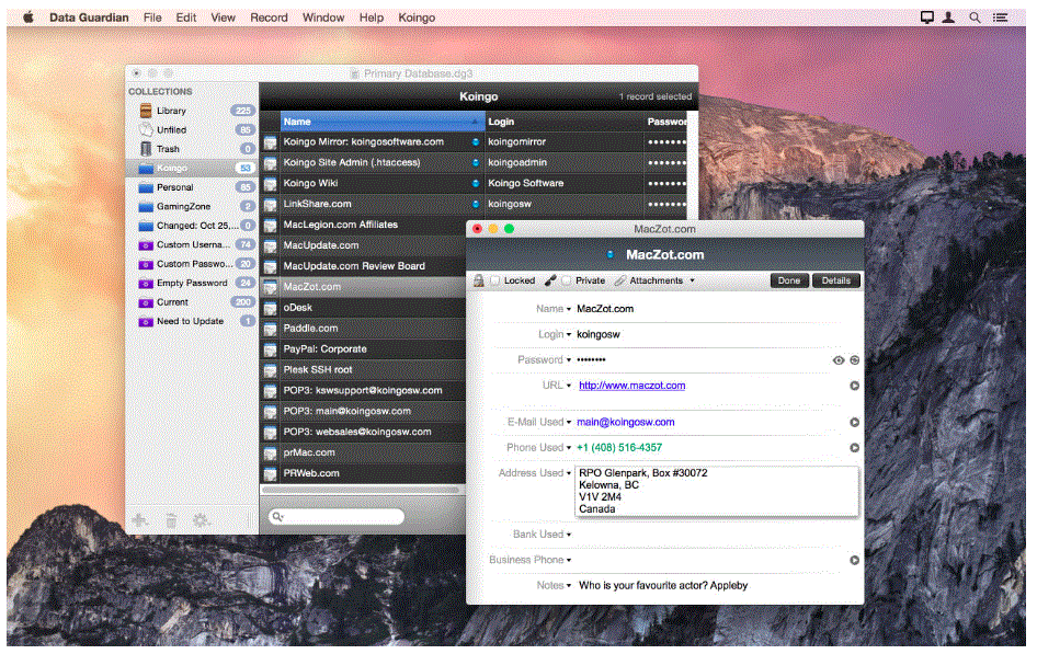 Data Guardian 7.9.4 macOS