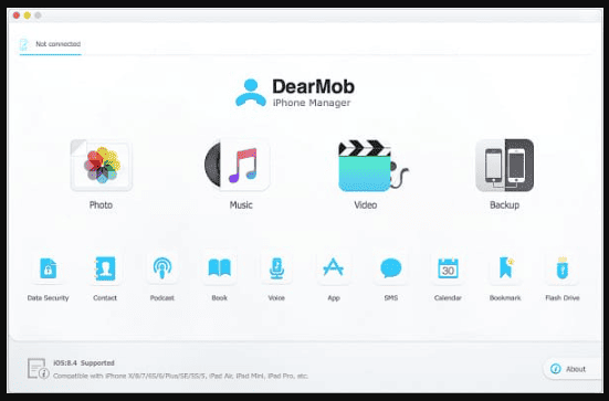 DearMob iPhone Manager 6.5 portable for macOS 1