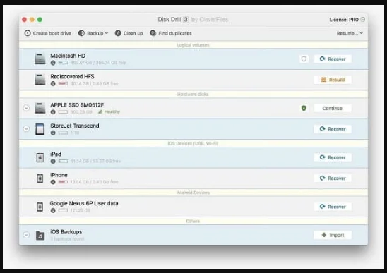 Disk Drill Enterprise 6.1.2109 portable for macOS 1