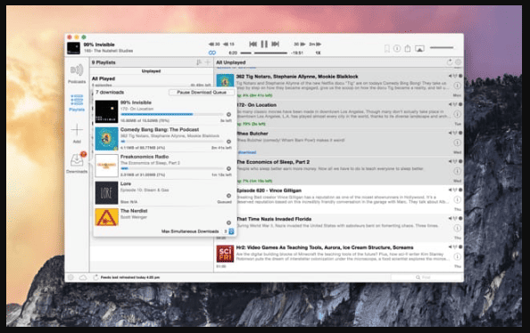 Downcast 2.11.33 portable for macOS