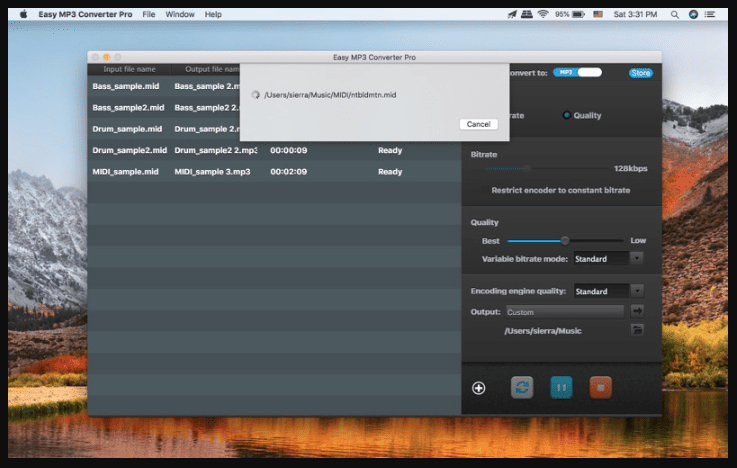 Easy MP3 Converter Pro 4.0.0 portable for macOS 1
