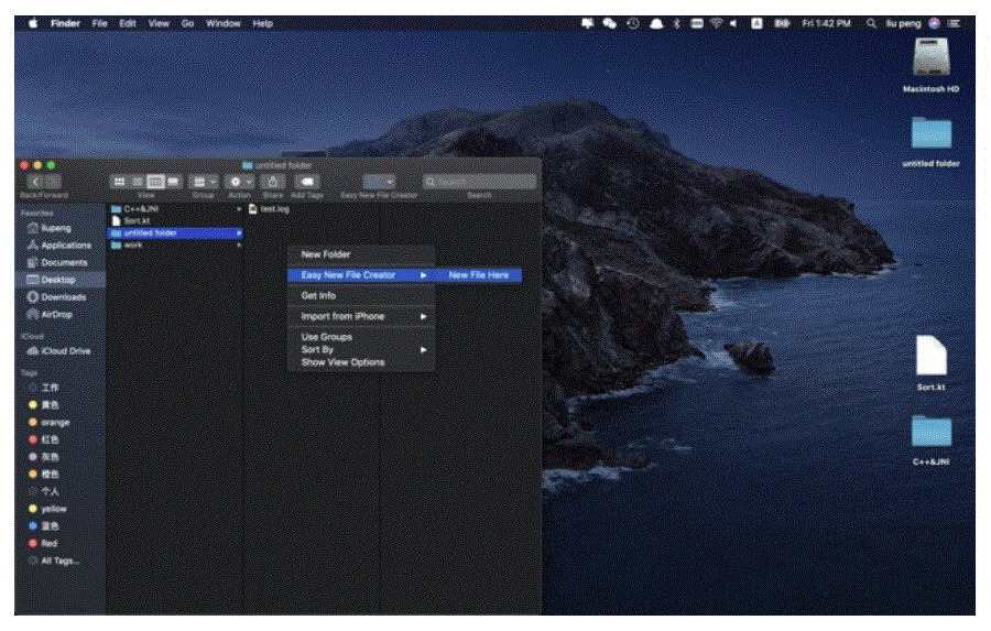 Easy New File 5.8 Portable for macOS