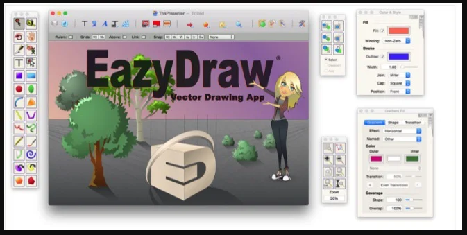 EazyDraw 12.2.5 portable for macOS 1