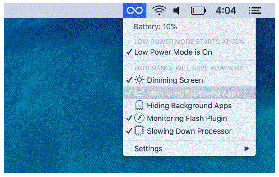 Endurance 3.2.4 portable for macOS