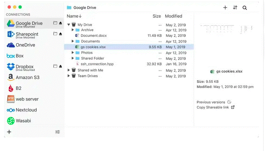 ExpanDrive 2023.4.1 Portable for macOS