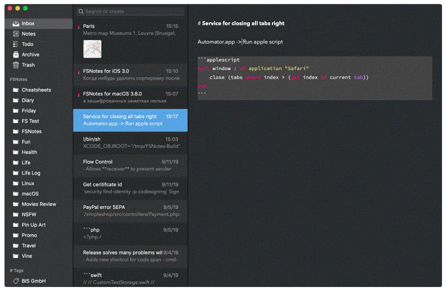 FSNotes 6.10.2 portable for macOS