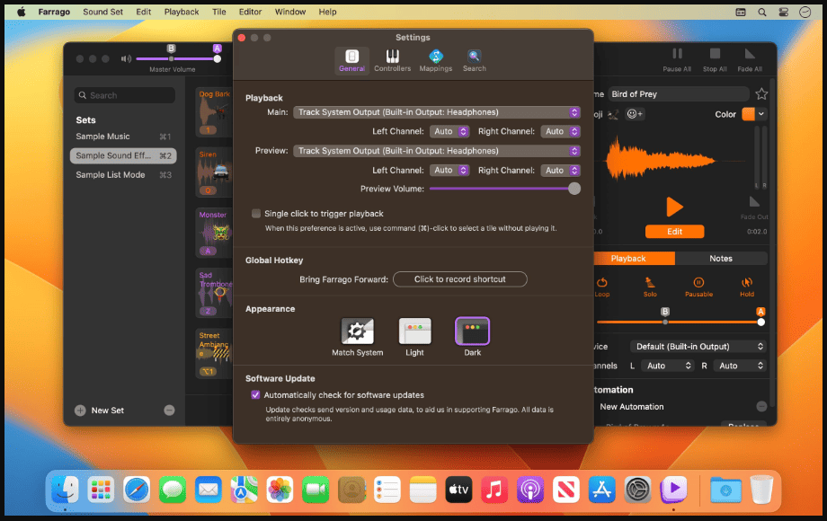 Farrago 2.1.4 portable for macOS
