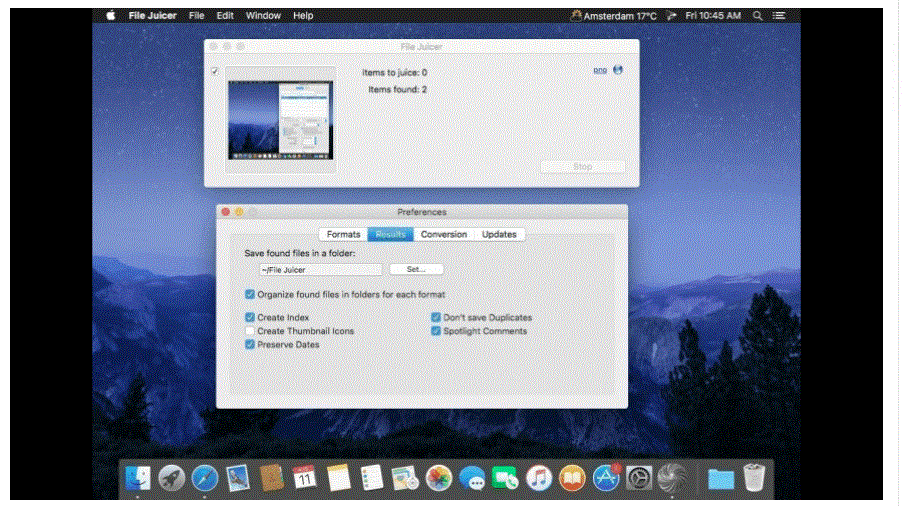 File Juicer 4.112 portable for macOS