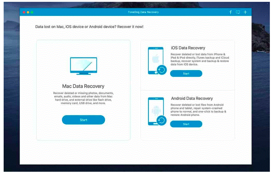 FoneDog Data Recovery 1.5.6 portable for macOS