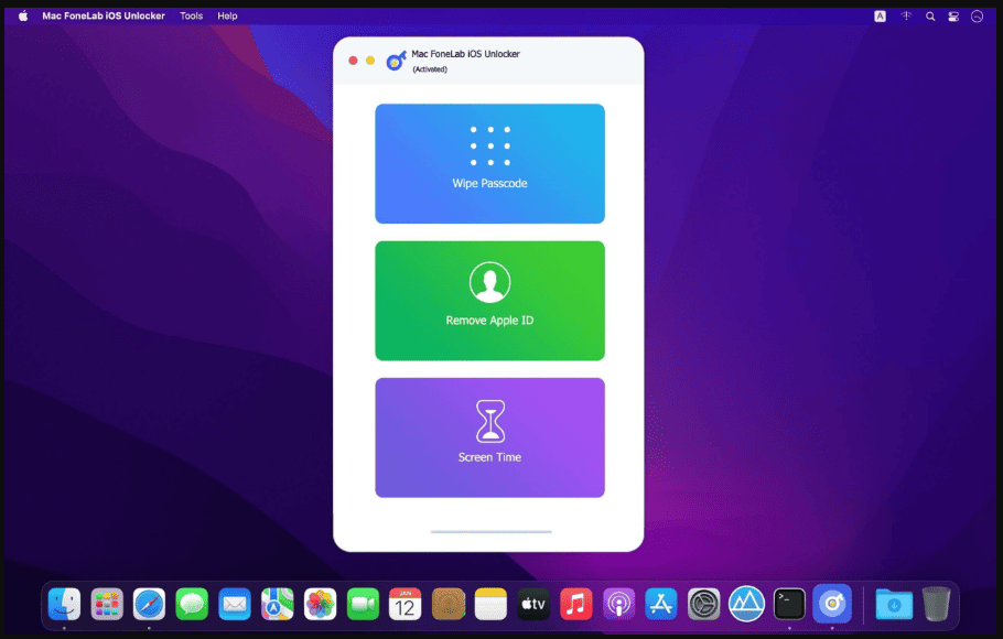 FoneLab iOS Unlocker 1.0.66 portable for macOS 1