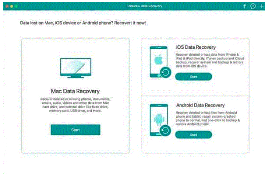 FonePaw Data Recovery 5.1.0 portable for macOS