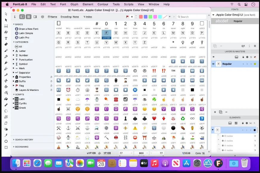 FontLab 8.4.2.8950 portable for macOS 1