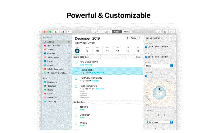 GoodTask 7.9.3 portable for macOS