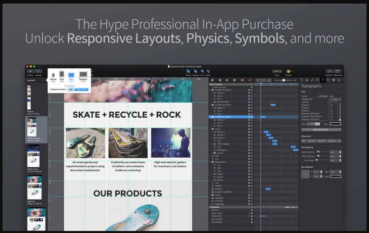 Hype 4 Pro 4.1.20 portable for macOS 1