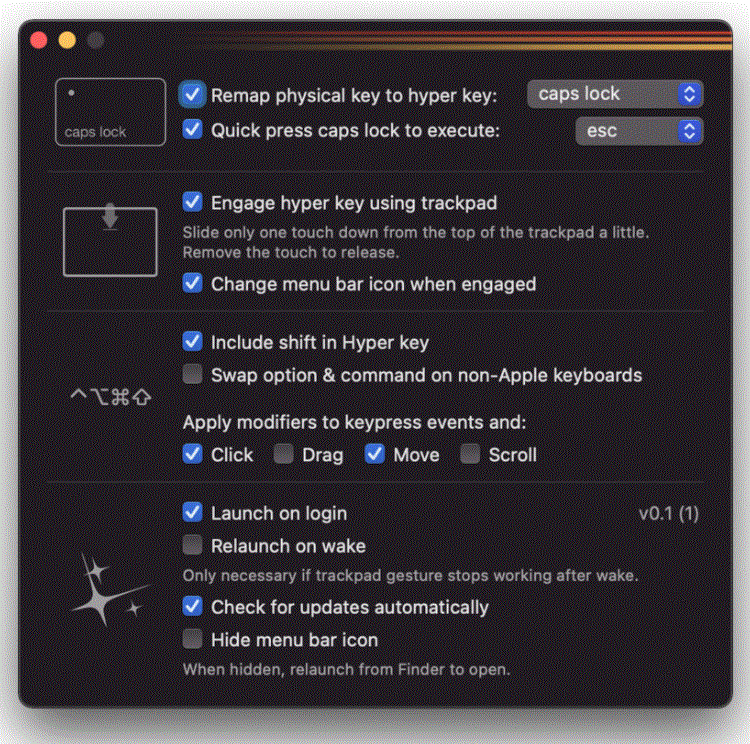 Hyperkey 0.22 portable for macOS