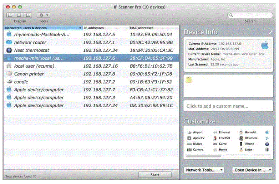IP Scanner Pro 5.0 (1337) portable for macOS