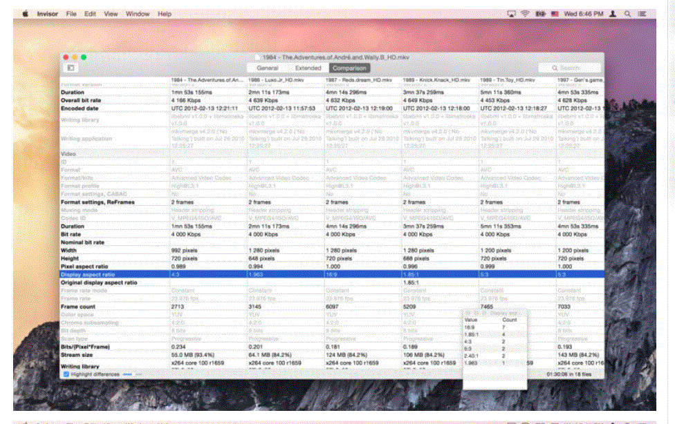 Invisor – Media File Inspector 3.28 Portable for macOS