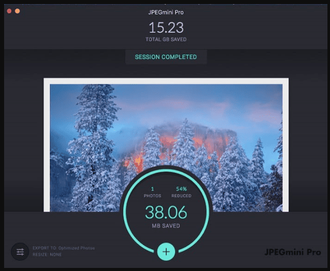 JPEGmini Pro 2.2.8 portable for macOS