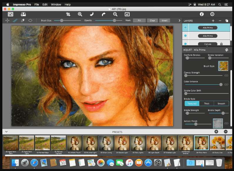 JixiPix Artista Impresso Pro 1.8.27 Portable for macOS