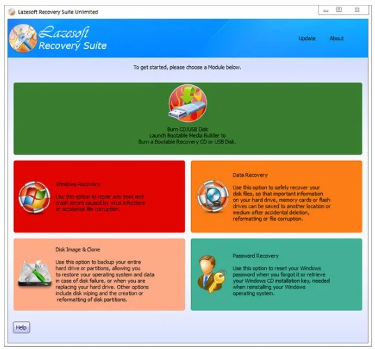 Lazesoft Recovery Suite 5.0.0.1