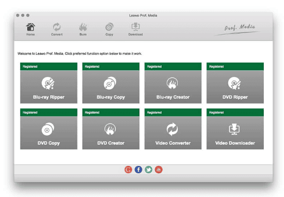 Leawo Prof. Media 8.1.1 Portable for macOS