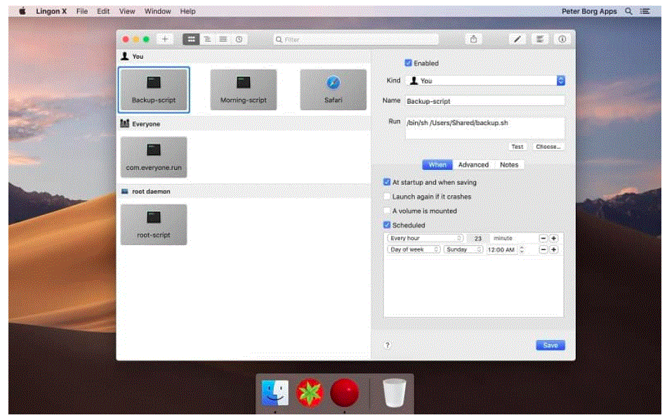 Lingon X 10.0.5 Portable for macOS