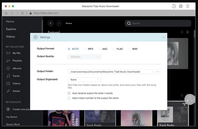 Macsome Tidal Music Downloader 1.2.3 portable for macOS