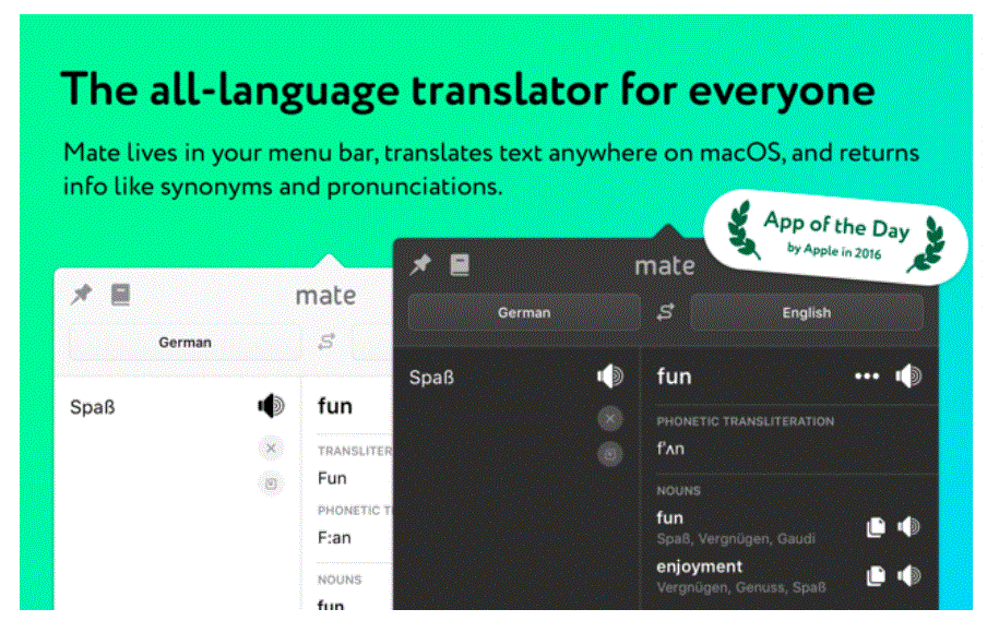 Mate Translate 8.1.4 Portable for macOS