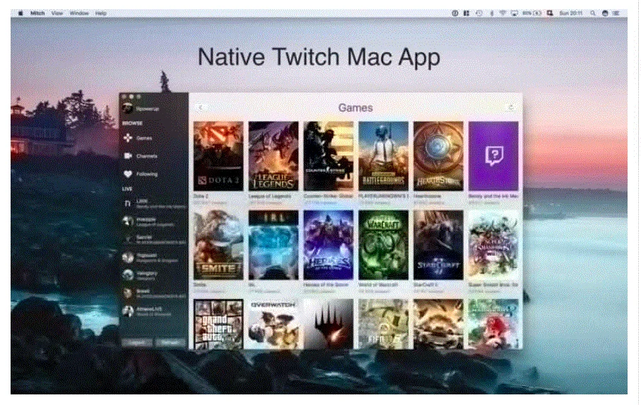 Mitch for Twitch 1.8.1 MAS portable for macOS