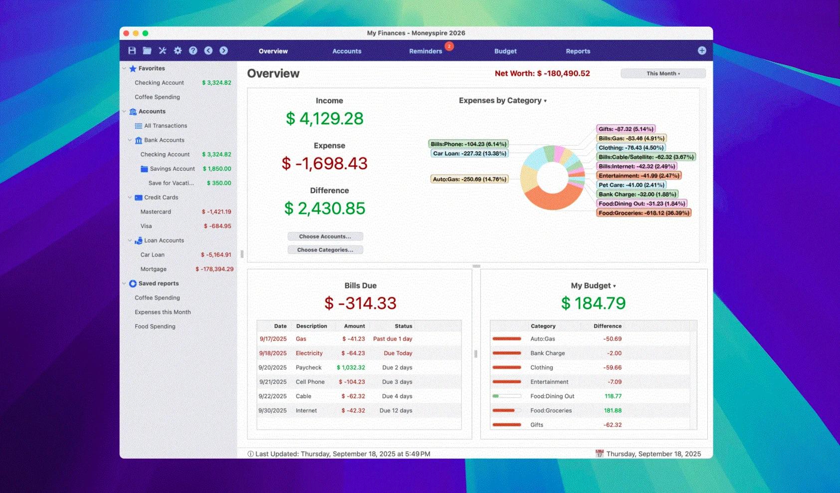 Moneyspire 2026 v26.0.7 macOS