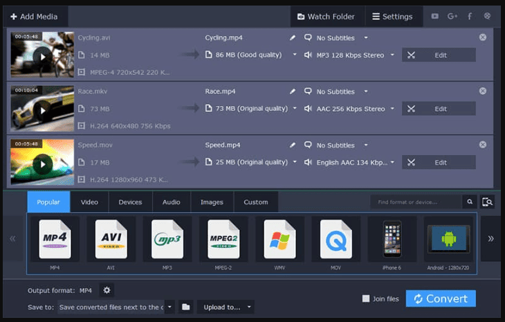 Movavi Video Converter 22 Premium 22.5.0 Portable for macOS