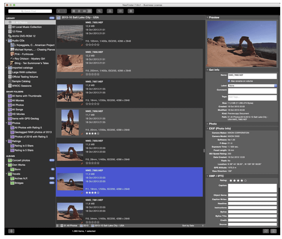 NeoFinder 9.1.0 portable for macOS