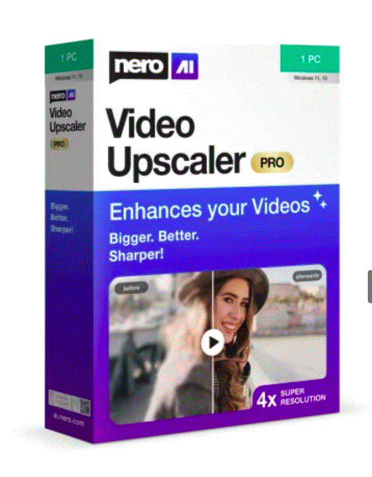 Nero AI Video Upscaler Pro 1.3.13.0