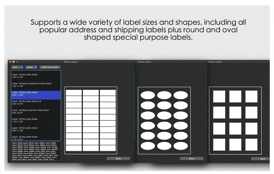 Orion Label And Print Studio 2.60 portable for macOS