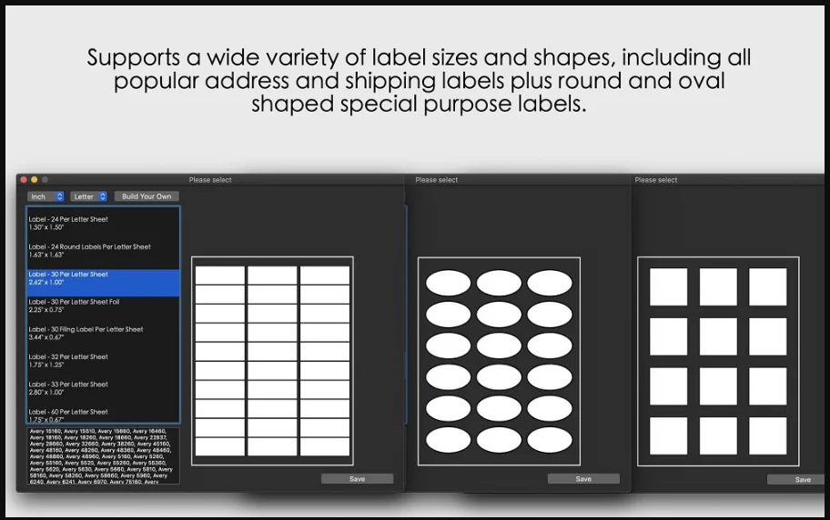 Orion Label And Print Studio 2.60 portable for macOS 1