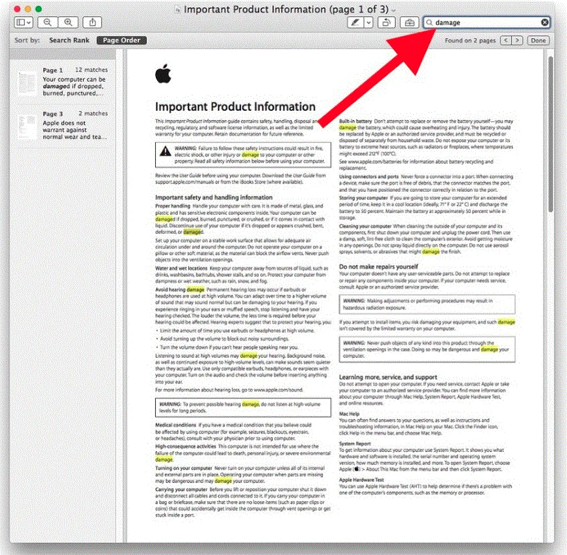 PDF Search 13.9 portable for macOS