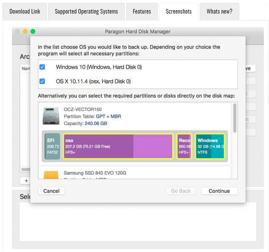 Paragon Hard Disk Manager 1.3.873 portable for macOS