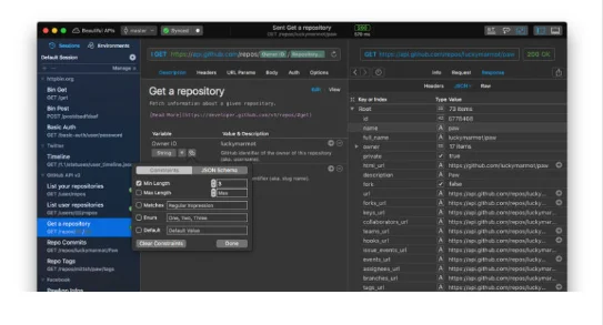 Paw HTTP Client 3.3.5 portable for macOS 1