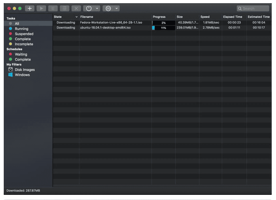 Progressive Downloader 8.5.1 portable for macOS