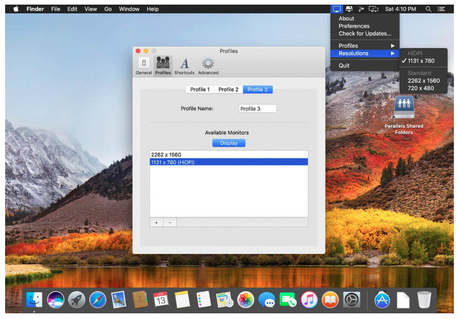 QuickRes 4.9 portable for macOS